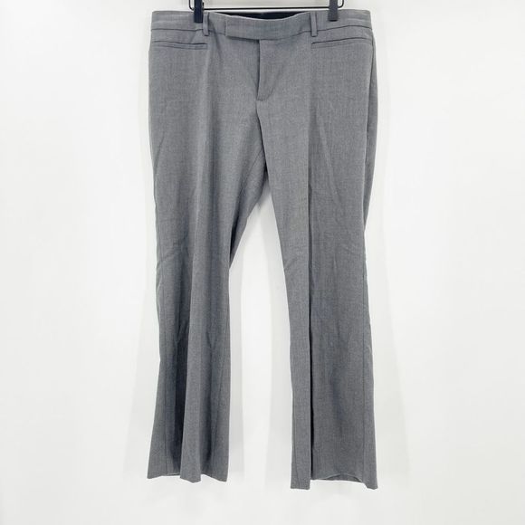 GAP Pants - Gap Women's Gray High Waisted Modern Bootcut Pants Size 12A